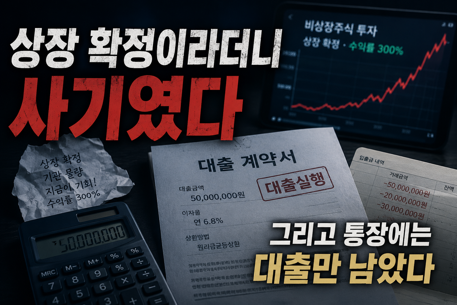 사기당한 것도 억울한데… 투자하려고 받은 대출은 누가 갚을까?