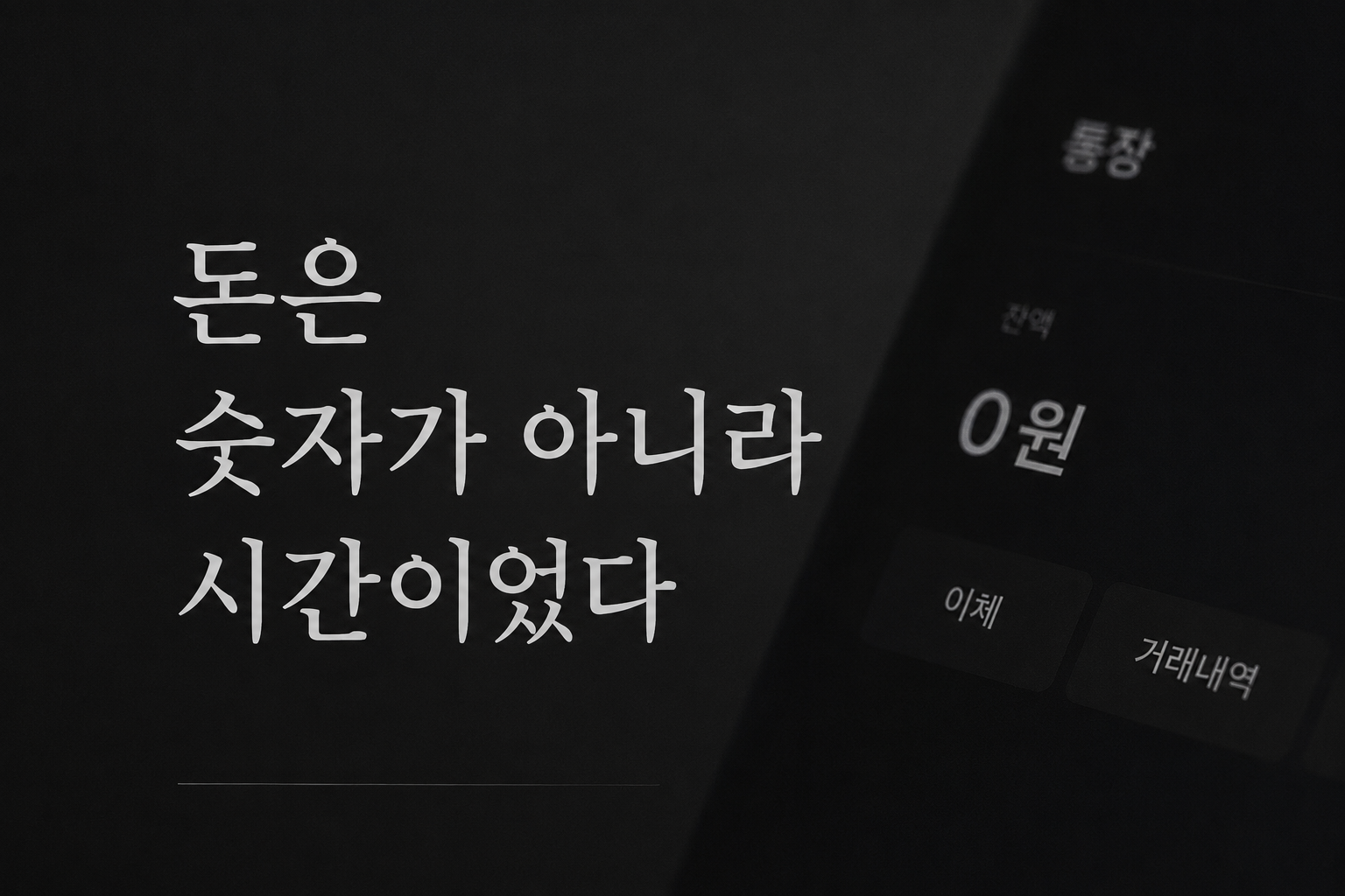 통장에 돈이 쌓여본 사람은 투자를 다르게 본다
